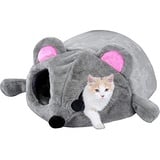 EESLL Katzenbett, Hundebett, waschbares Maus-Katzenbett mit Bezug, niedliches Maus-Höhlenhaus, Katzenzelt, Katzenhäuser, Hunde-Zelt, Haustierbedarf, 49,8 x 39,9 x 21,1 cm