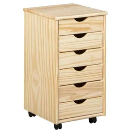 Interlink Simon Rollcontainer 6 Schubladen 0,0 x 0,0 x 0,0 farblos