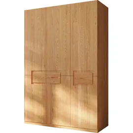 Home Affaire Kleiderschrank »Léopoldine aus Kernbuche, erhältlich in verschiedenen Breiten« Massivholz-Kleiderschrank, im 50 cm Raster planbar braun, B:152cm H:223cm T:62cm, Massivholz, Schränke, Kleiderschrank,