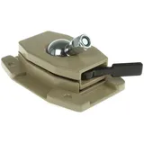 Bernstein, Schraubstock + Zwinge, Schraubstockfuss SPANNFIX (150 mm)