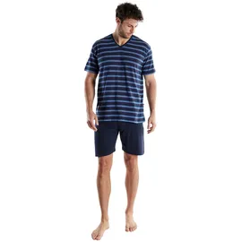Götzburg Shorty Schlafanzug Blau XL