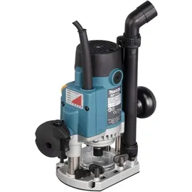 Makita Oberfräse 1.100 W inkl. D-53556 12-teiligem Fräser-Set im MAKPAC