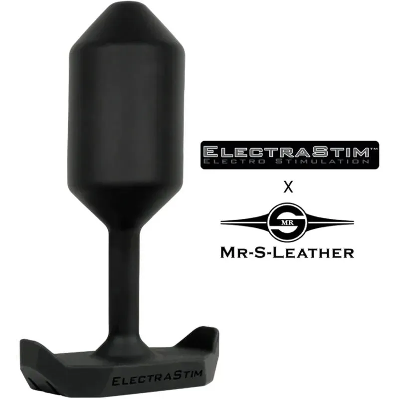 ELECTRASTIM  Elektro Analplug MR-S Leder