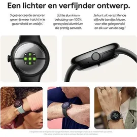 Google Pixel Watch 2 Wi-Fi champagne gold Sportarmband hazel