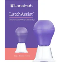 Lansinoh Still-Hilfe / Brustwarzenformer LatchAssist® mit Aufbewahrungsbox