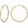 FAVS Creolen diamantiert Gelbgold 375 FAVS Paar