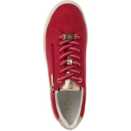Marco Tozzi Plateau Sneaker Damen Rot/Cherry Comb 37