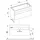 Keuco Waschtischunterschrank 1 Auszug 120 x 62,5 x 49 cm Inox Lack Seidenmatt / Inox Glas satiniert