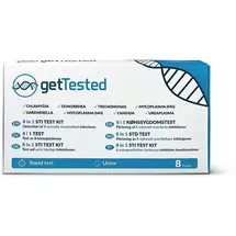 gettested Teststreifen 8 in 1 STI Test-Kit 1 St.