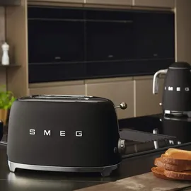 Smeg TSF01BLMEU Schwarz / Matt