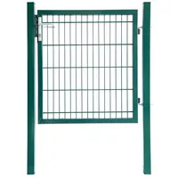 Home Deluxe Doppelstabmatten Gartentor Portarius 1,80 m moosgrün