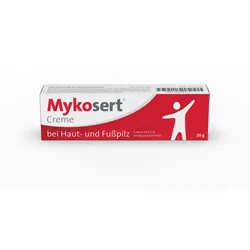 Mykosert Creme bei Haut- und Fußpilz 20 g