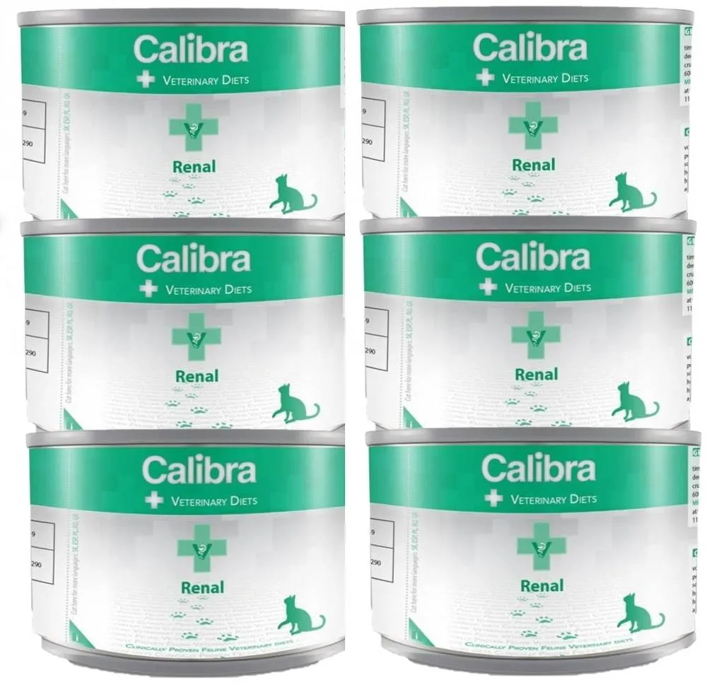 Calibra Veterinary Diets Cat Renal 6x200g (Rabatt für Stammkunden 3%)