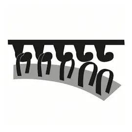 Bosch Schleifplatte 102 x 92 mm,