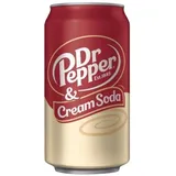 Dr. Pepper & Cream Soda 355ml Erfrischungsgetränk inkl. DPG Pfand