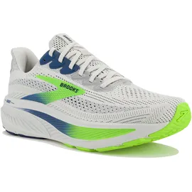 Brooks Ghost 17 Herren Oyster/Beacon Blue/Gecko 45