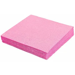 VEPATIM 80x Servietten 33 x 33 cm 1/4 -Falz 3-lagig rosa
