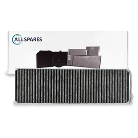 Allspares Aktivkohlefilter für Bora Pure PUAKF, X, S, PURU & PUXU Kochfeld