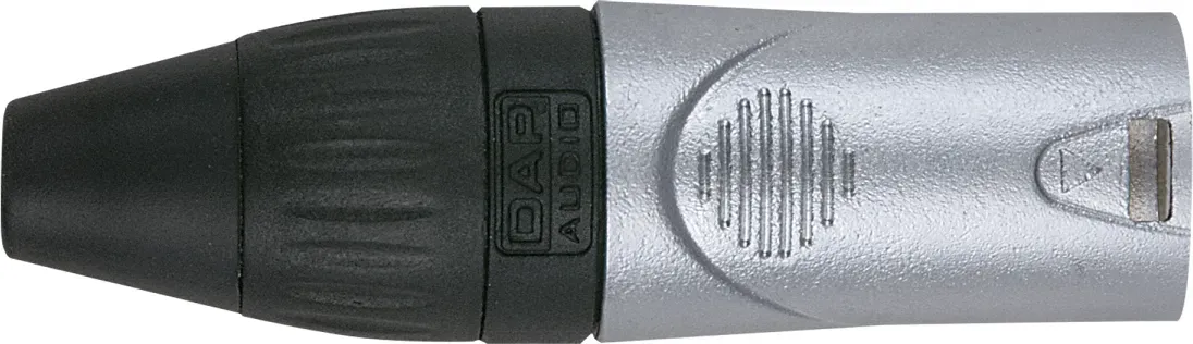 DAP XLR 3P X-type - male Schwarze Kappe