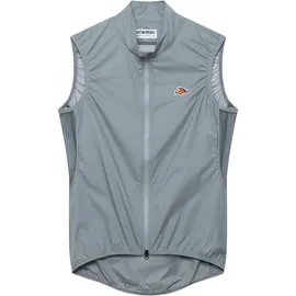 café du cycliste Herren Edith Windproof Jacke (Größe XL, grau)