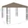 vidaXL Pavillon 3 x 3 m Taupe