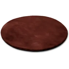 Esprit Alice Fellteppich Ø 200 cm Rot