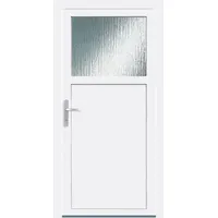 Panto Nebeneingangstür Kunststoff K301 98 x 198 cm DIN links weiß