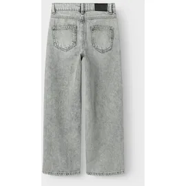 NAME IT 5-Pocket-Jeans NAME IT "NKFROSE für Mädchen mit Destroyed-Effekt und hohem Bund", Mädchen, Gr.
