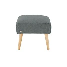 Soho Polsterhocker Jolyn 49 x 45 x 49 cm Grau