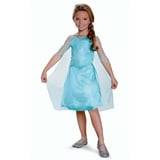 Disney Offizielles Standard Elsa Kostüm Mädchen Frozen 2 Elsa Kleid Eiskönigin Faschingskostüme Kinder XS