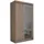 altdecor Schiebetürenschrank Parti 120 x 216 x 61 cm Braun