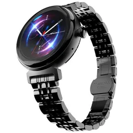HiFuture Future Aura BT 40 mm Edelstahlgehäuse schwarz Edelstahlarmband schwarz One Size