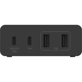 Belkin 108W 4-Port Ladegerät, 2x USB-C, 2x USB-A, schwarz, 2m Netzkabel