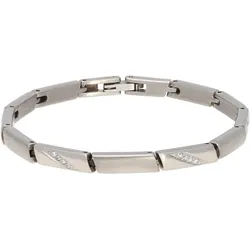 Armband TITANIA "Armbänder", grau (titanfarben), Armbänder, Damen, Titan
