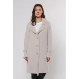 RINO & PELLE Longstrickjacke beige XXL