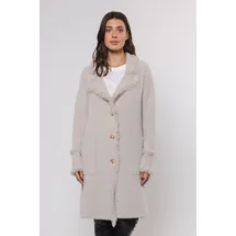RINO & PELLE Longstrickjacke beige XXL