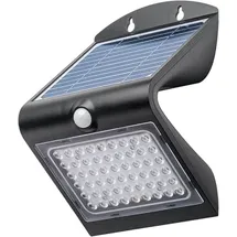 goobay Außenleuchte LED-Solar-Wandleuchte 4 W 500 lm inkl. Bewegungsmelder schwarz