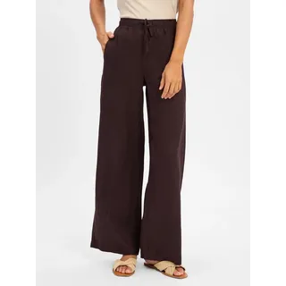 Opus Leinenhose Mileni Linen in schoko | Gr.: 36