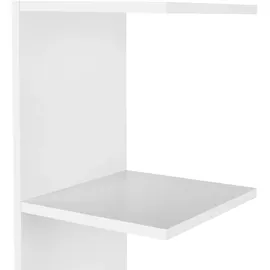 Beliani Wandregal Eston 190 x 0 x 0 cm Weiß