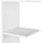 Beliani Wandregal Eston 190 x 0 x 0 cm Weiß