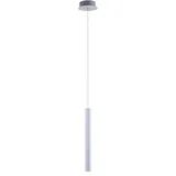 just light. Bruno 1-flg. 12 x 120 cm Aluminium grau