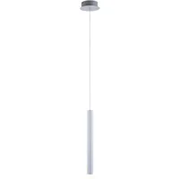 just light. Bruno 1-flg. 12 x 120 cm Aluminium grau