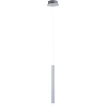 just light. Bruno 1-flg. 12 x 120 cm Aluminium grau