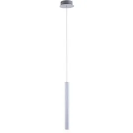 just light. Bruno 1-flg. 12 x 120 cm Aluminium grau