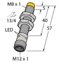 Turck Sensor nicht bündig NPN, Schließer NI4U-EG08-AN6X-H1341