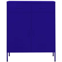 vidaXL Aktenschrank 80 x 35 x 101,5 cm blau