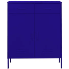 vidaXL Aktenschrank 80 x 35 x 101,5 cm blau