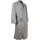 Boss Herren Bademantel - Robe, Morgenmantel, Baumwolle, Logo Grau 2XL