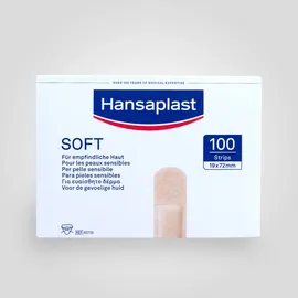 Hansaplast Soft Strips 1,9 cm x 7,2 cm 100 St.