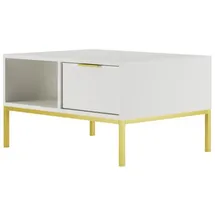 raumhirsch furniture Couchtisch Austin Gold Holzwerkstoff 60 x 45 x 80 cm